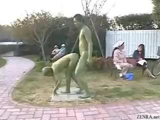 Green japonez gradina statues la dracu în public