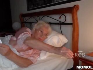 Be quiet&comma; my husband's s&period;&excl; - Best granny adult clip ever&excl;